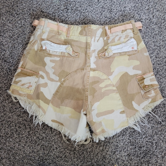 Free people commander camo shorts - Picture 4 of 7